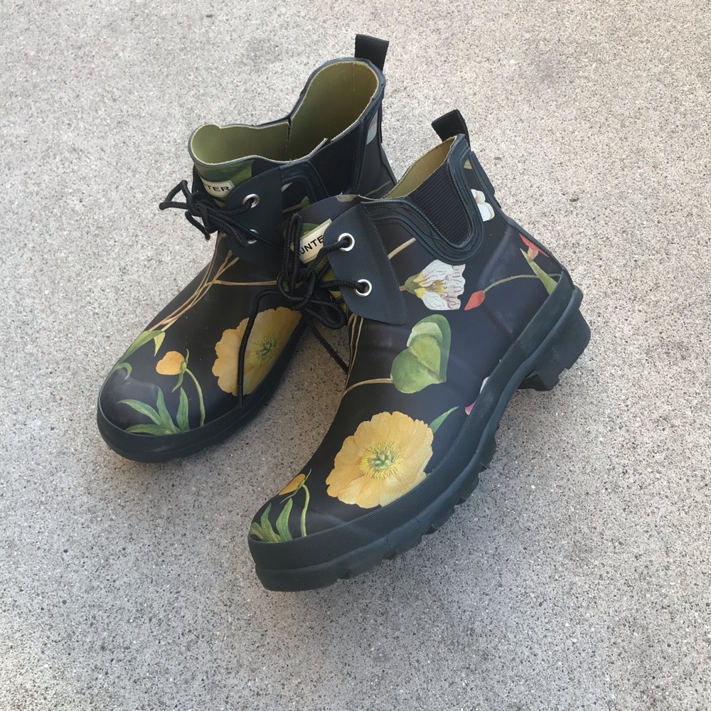 Hunter rain boot chelsea boot